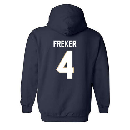 GWU - NCAA Baseball : Brodie Freker - Classic Fashion Shersey Hooded Sweatshirt-1