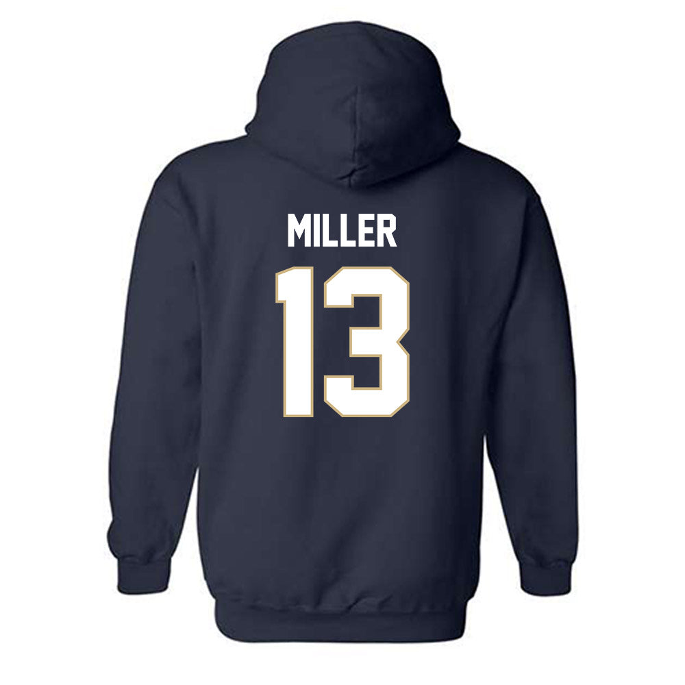 GWU - NCAA Baseball : Gavin Miller - Classic Fashion Shersey Hooded Sweatshirt-1