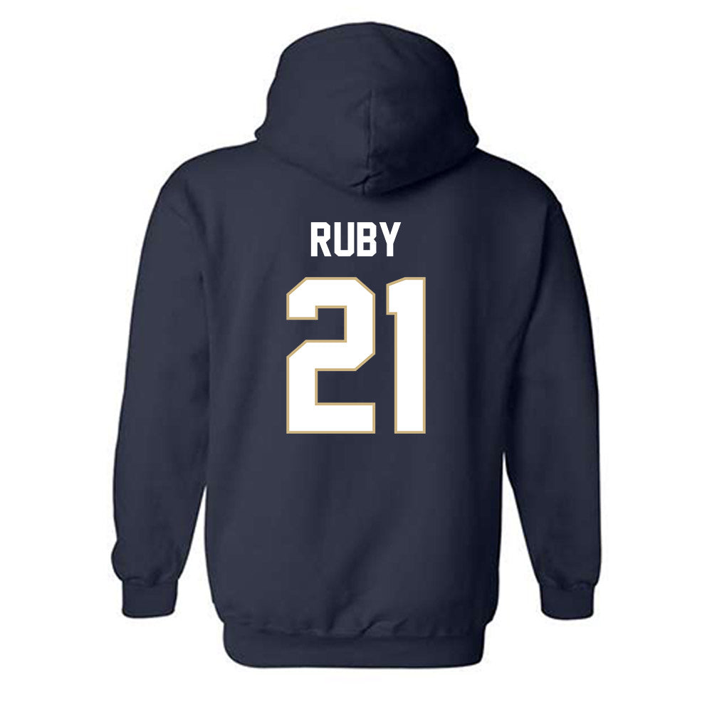 GWU - NCAA Softball : Isabella Ruby - Classic Fashion Shersey Hooded Sweatshirt-1