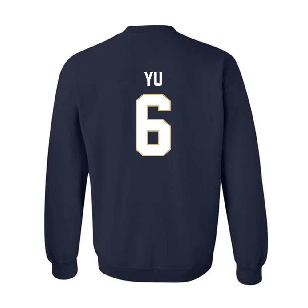 GWU - NCAA Baseball : Spencer Yu - Classic Fashion Shersey Crewneck Sweatshirt