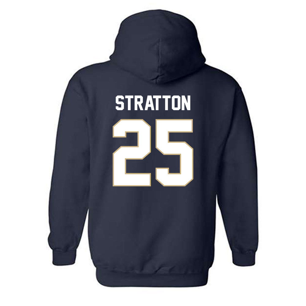 GWU - NCAA Men's Swimming & Diving : Shae Stratton - Classic Fashion Shersey Hooded Sweatshirt