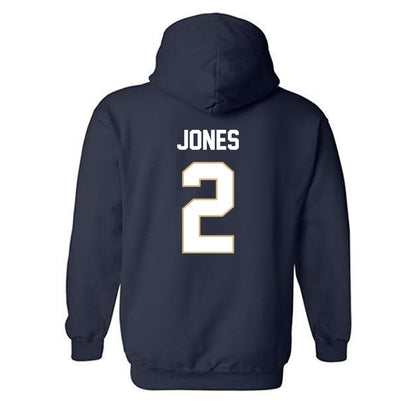GWU - NCAA Men's Basketball : Christian Jones - Classic Fashion Shersey Hooded Sweatshirt-1