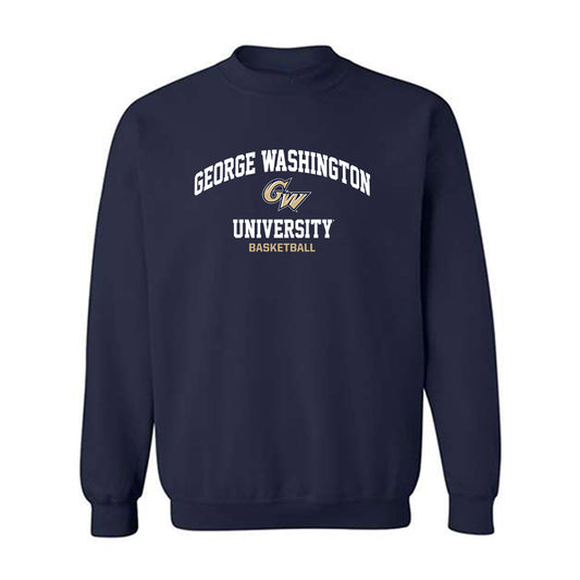 GWU - NCAA Women's Basketball : Sara Lewis - Classic Fashion Shersey Crewneck Sweatshirt-0
