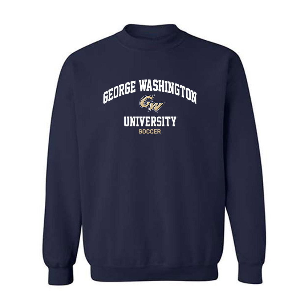 GWU - NCAA Men's Soccer : Diego Pena - Classic Fashion Shersey Crewneck Sweatshirt-0