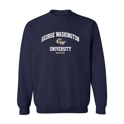 GWU - NCAA Men's Soccer : Diego Pena - Classic Fashion Shersey Crewneck Sweatshirt-0
