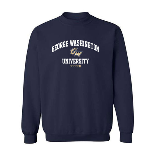 GWU - NCAA Men's Soccer : Diego Pena - Classic Fashion Shersey Crewneck Sweatshirt-0