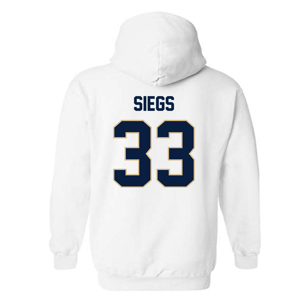 GWU - NCAA Baseball : Brandon Siegs - Classic Fashion Shersey Hooded Sweatshirt-1