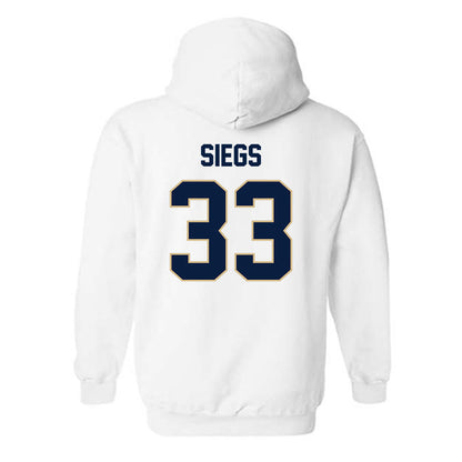 GWU - NCAA Baseball : Brandon Siegs - Classic Fashion Shersey Hooded Sweatshirt-1