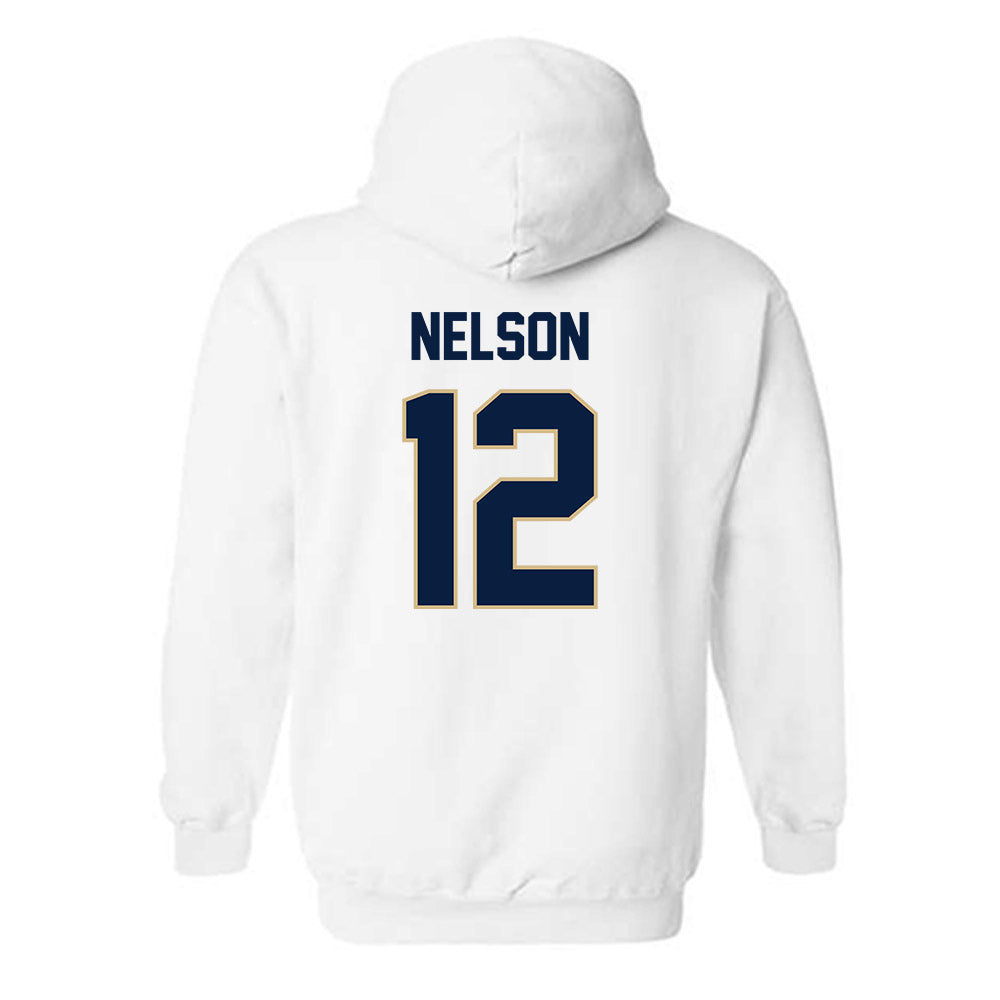 GWU - NCAA Men's Water Polo : Austin Nelson - Classic Fashion Shersey Hooded Sweatshirt-1