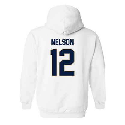 GWU - NCAA Men's Water Polo : Austin Nelson - Classic Fashion Shersey Hooded Sweatshirt-1