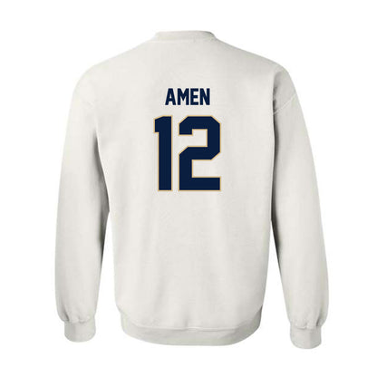GWU - NCAA Men's Water Polo : Brian Amen - Classic Fashion Shersey Crewneck Sweatshirt-1