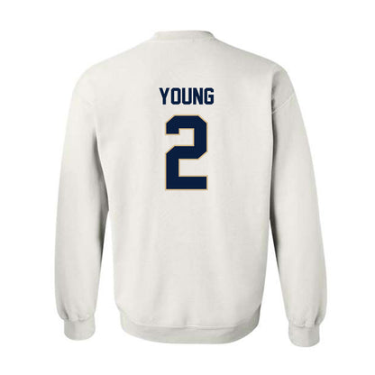 GWU - NCAA Baseball : Brett Young - Classic Fashion Shersey Crewneck Sweatshirt-1