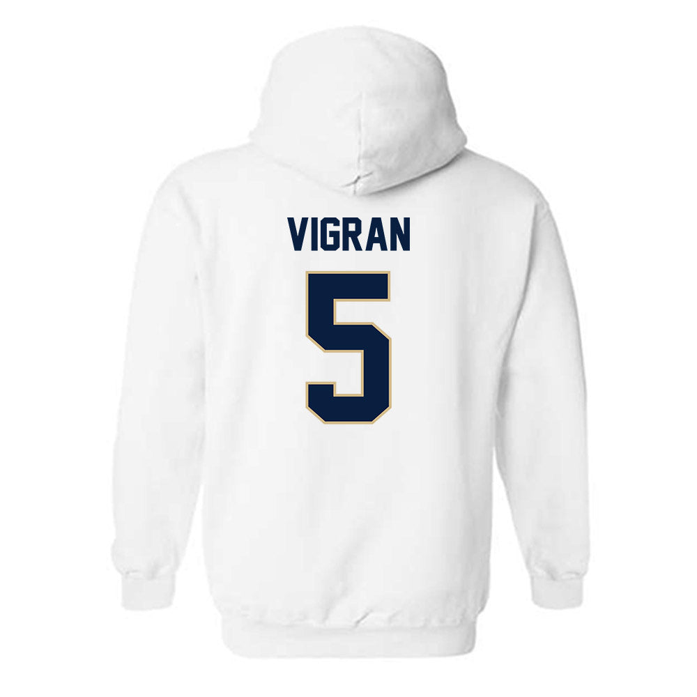 GWU - NCAA Women's Soccer : Rose Vigran - Classic Fashion Shersey Hooded Sweatshirt-1