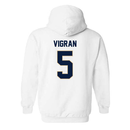 GWU - NCAA Women's Soccer : Rose Vigran - Classic Fashion Shersey Hooded Sweatshirt-1