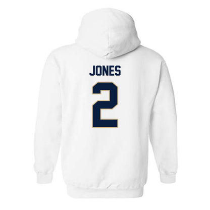 GWU - NCAA Men's Basketball : Christian Jones - Classic Fashion Shersey Hooded Sweatshirt-1