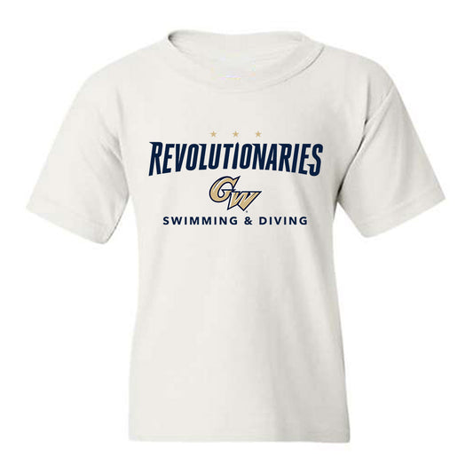 GWU - NCAA Men's Swimming & Diving : Eldad Zamir - Classic Fashion Shersey Youth T-Shirt-0
