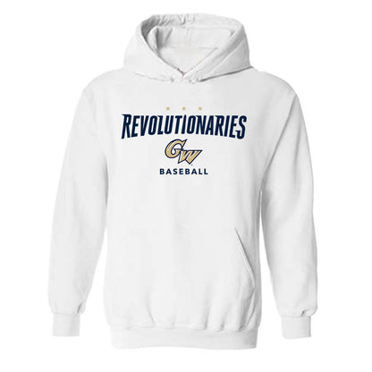 GWU - NCAA Baseball : Brett Young - Classic Fashion Shersey Hooded Sweatshirt-0