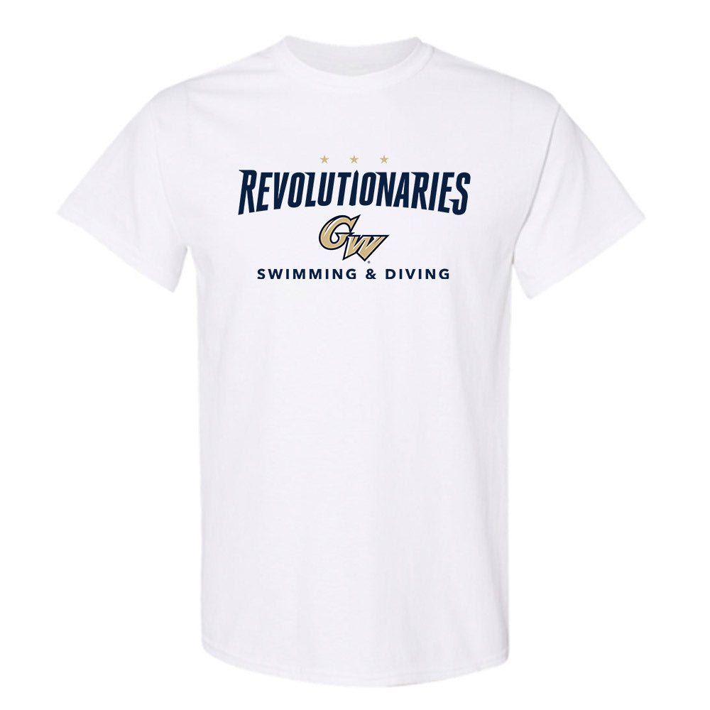 GWU - NCAA Men's Swimming & Diving : Shae Stratton - Classic Fashion Shersey T-Shirt-0