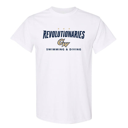 GWU - NCAA Men's Swimming & Diving : Shae Stratton - Classic Fashion Shersey T-Shirt-0