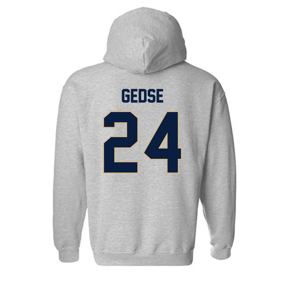 GWU - NCAA Women's Volleyball : Sadee Gedse - Classic Fashion Shersey Hooded Sweatshirt-1