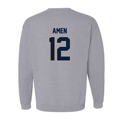 GWU - NCAA Men's Water Polo : Brian Amen - Classic Fashion Shersey Crewneck Sweatshirt-1