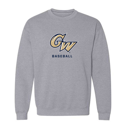 GWU - NCAA Baseball : Ryan Barks - Classic Fashion Shersey Crewneck Sweatshirt-0