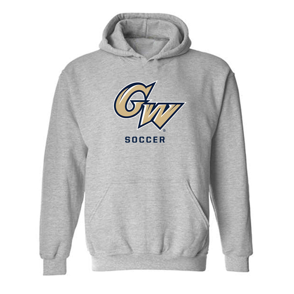 GWU - NCAA Women's Soccer : Kate McGrath - Classic Fashion Shersey Hooded Sweatshirt-0