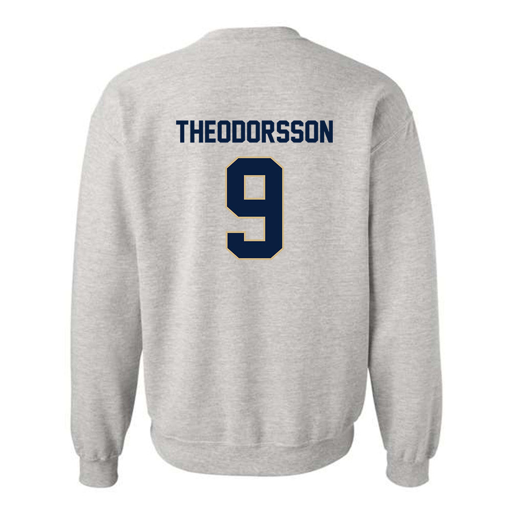 GWU - NCAA Women's Basketball : Emma Theodorsson - Classic Fashion Shersey Crewneck Sweatshirt-1