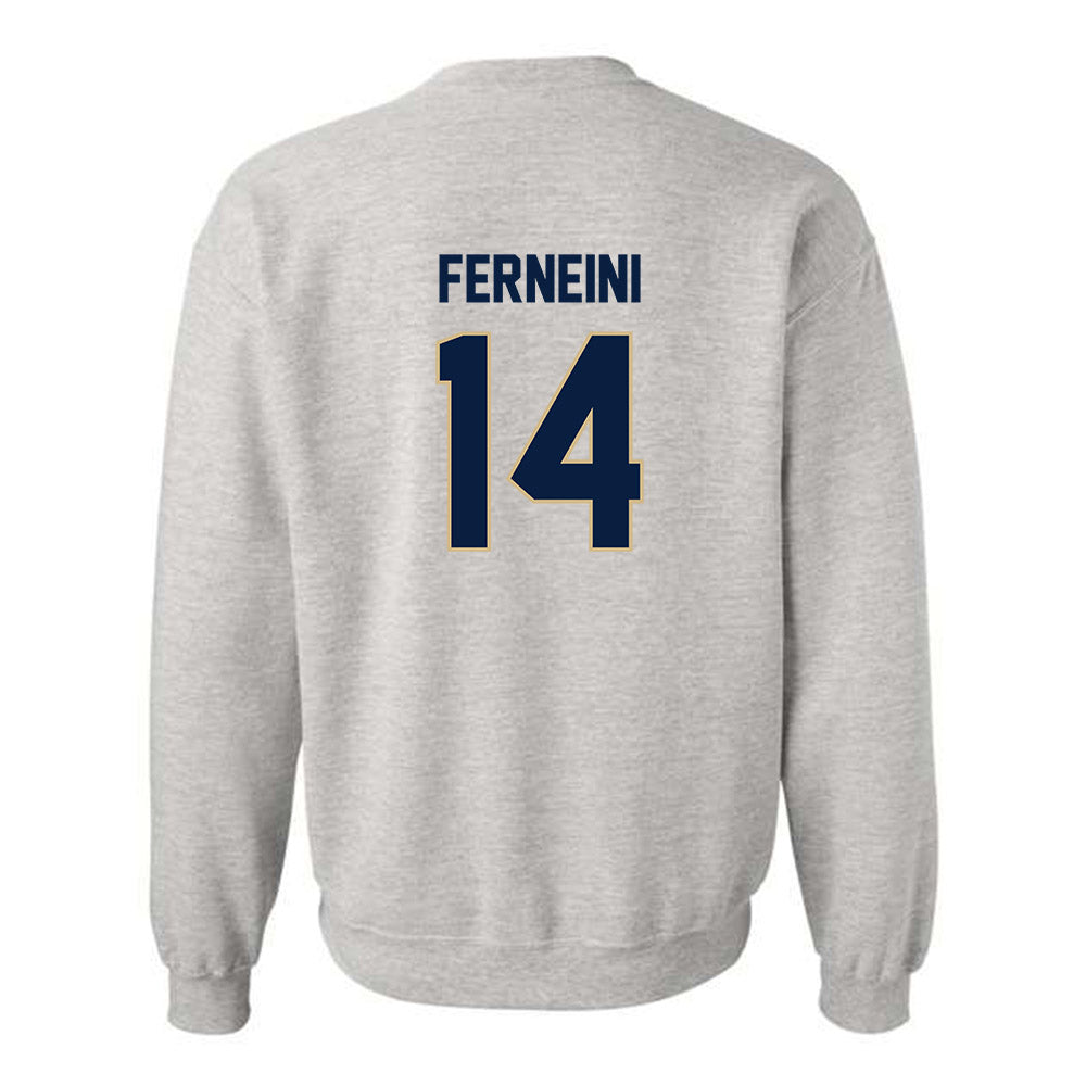 GWU - NCAA Men's Water Polo : Anthony Ferneini - Classic Fashion Shersey Crewneck Sweatshirt-1