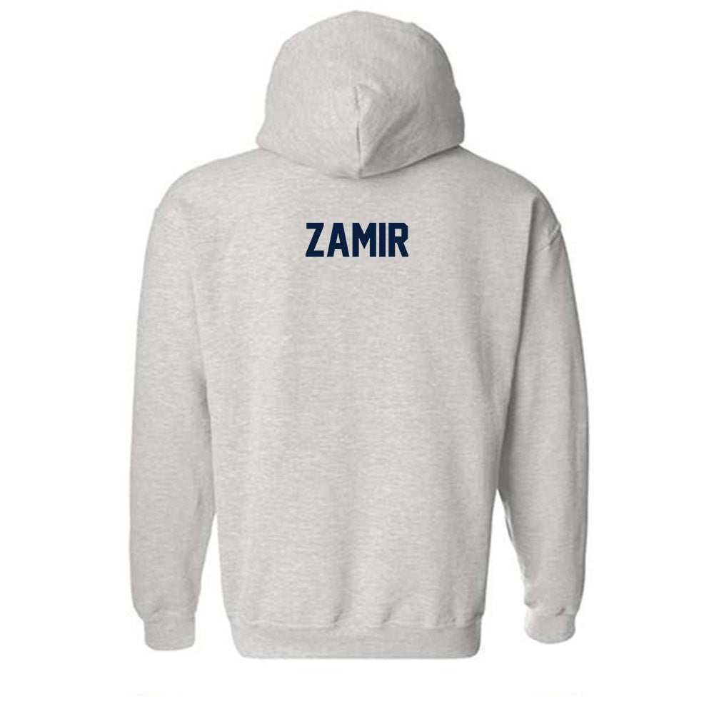 GWU - NCAA Men's Swimming & Diving : Eldad Zamir - Classic Fashion Shersey Hooded Sweatshirt-1