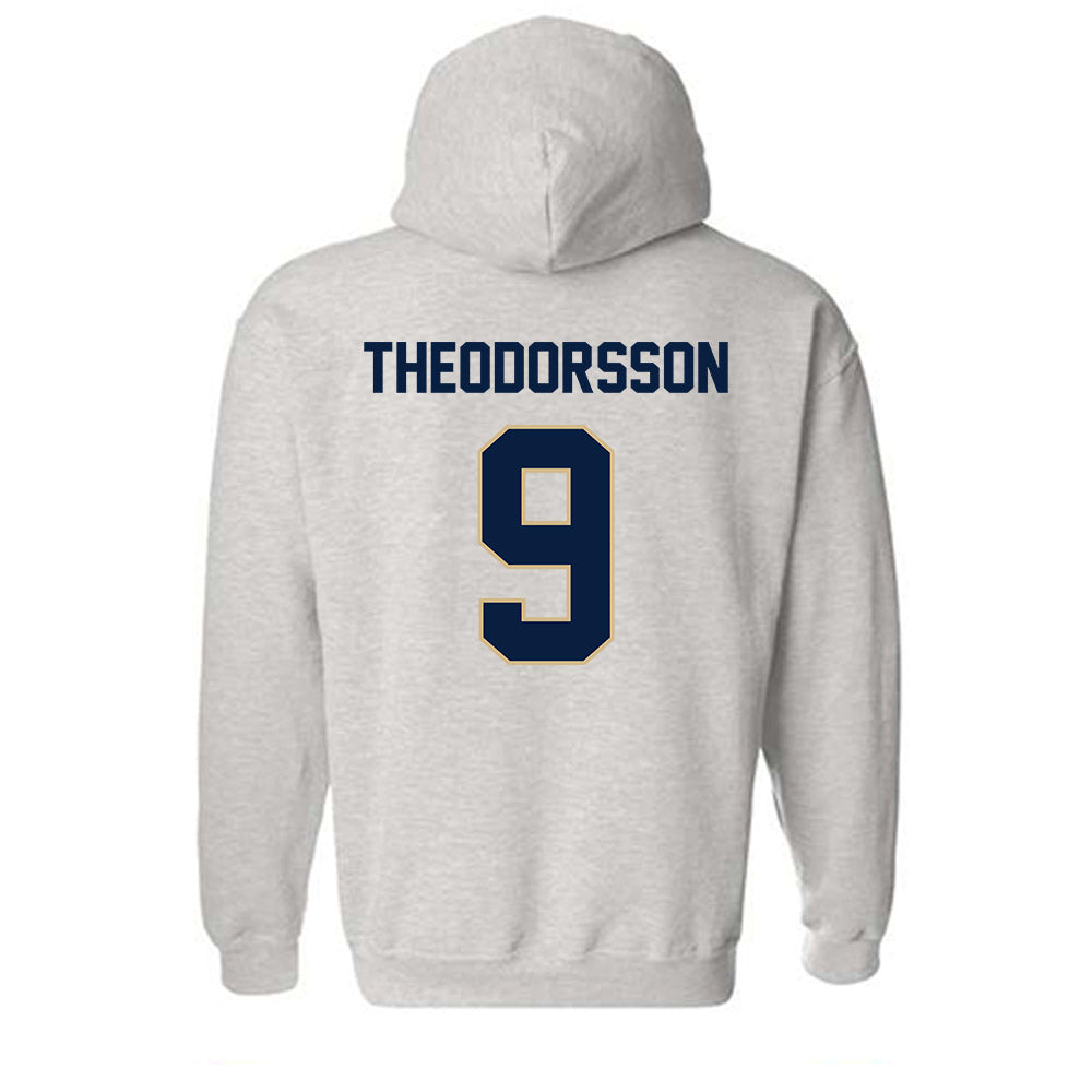 GWU - NCAA Women's Basketball : Emma Theodorsson - Classic Fashion Shersey Hooded Sweatshirt-1