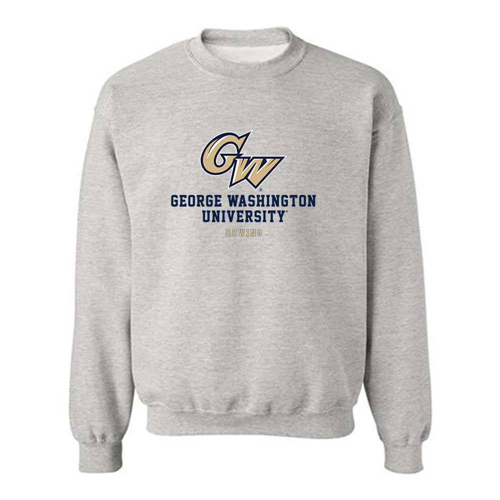 GWU - NCAA Women's Rowing : Abigail Bradley - Classic Fashion Shersey Crewneck Sweatshirt-0