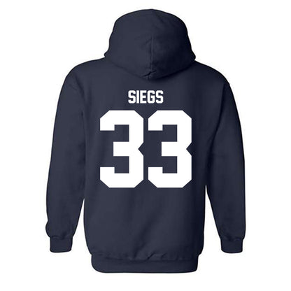 GWU - NCAA Baseball : Brandon Siegs - Classic Fashion Shersey Hooded Sweatshirt