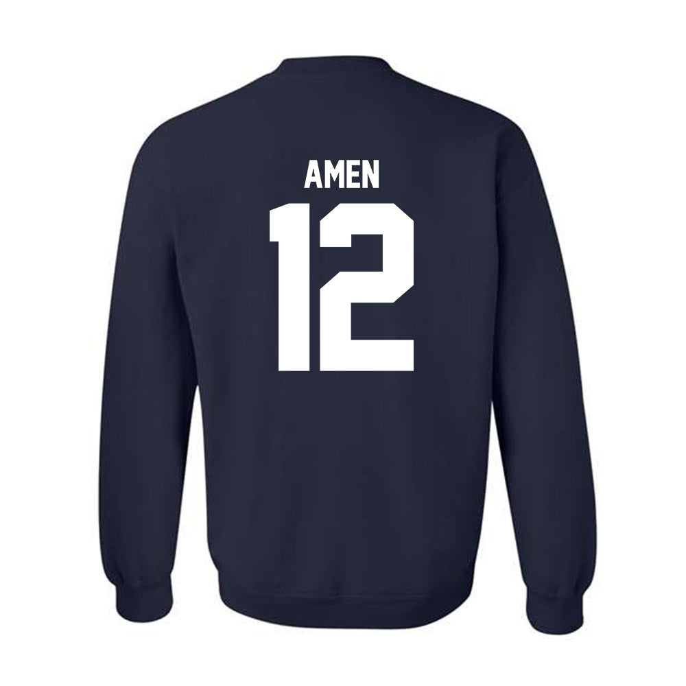 GWU - NCAA Men's Water Polo : Brian Amen - Classic Fashion Shersey Crewneck Sweatshirt-1