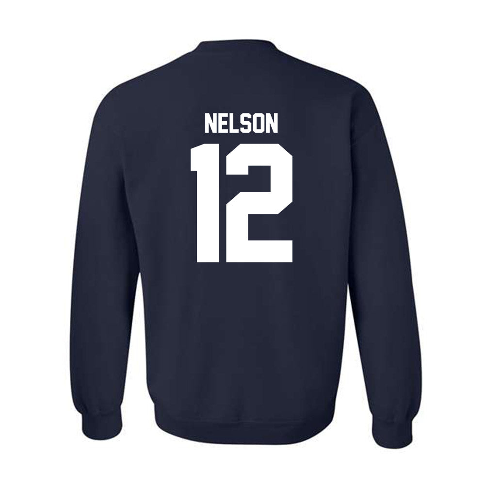 GWU - NCAA Men's Water Polo : Austin Nelson - Classic Fashion Shersey Crewneck Sweatshirt-1