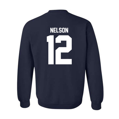 GWU - NCAA Men's Water Polo : Austin Nelson - Classic Fashion Shersey Crewneck Sweatshirt-1