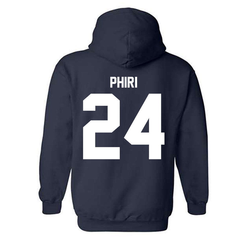 GWU - NCAA Women's Basketball : Colleen Phiri - Classic Fashion Shersey Hooded Sweatshirt-1