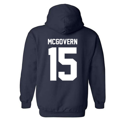 GWU - NCAA Men's Soccer : Ben McGovern - Classic Fashion Shersey Hooded Sweatshirt-1