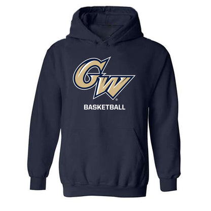 GWU - NCAA Men's Basketball : Mohamed Binzagr - Classic Fashion Shersey Hooded Sweatshirt-0