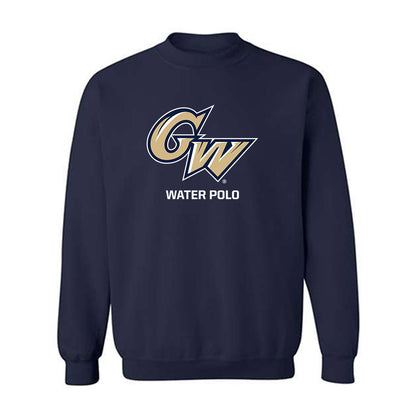 GWU - NCAA Men's Water Polo : Anthony Ferneini - Classic Fashion Shersey Crewneck Sweatshirt-0
