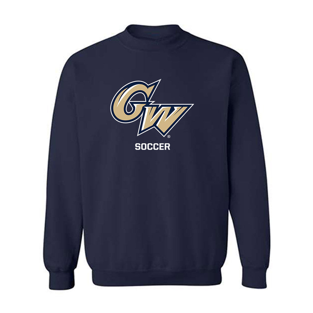 GWU - NCAA Men's Soccer : Diego Pena - Classic Fashion Shersey Crewneck Sweatshirt-0