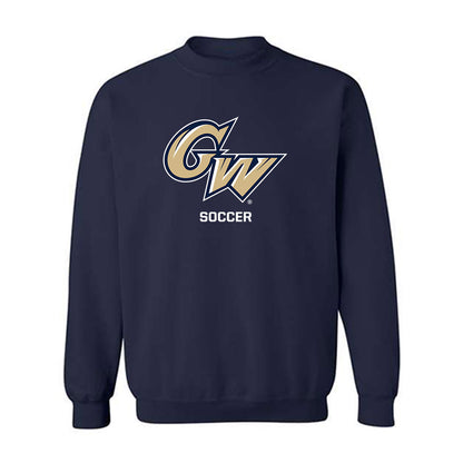 GWU - NCAA Men's Soccer : Diego Pena - Classic Fashion Shersey Crewneck Sweatshirt-0