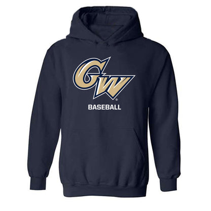 GWU - NCAA Baseball : Spencer Yu - Classic Fashion Shersey Hooded Sweatshirt