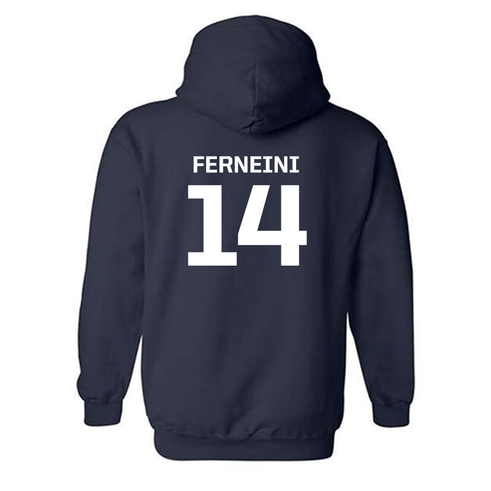 GWU - NCAA Men's Water Polo : Anthony Ferneini - Classic Shersey Hooded Sweatshirt-1