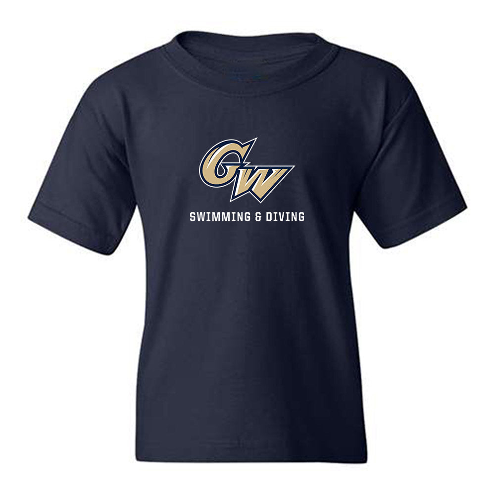 GWU - NCAA Men's Swimming & Diving : Eldad Zamir - Classic Shersey Youth T-Shirt-0