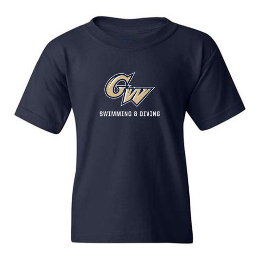 GWU - NCAA Men's Swimming & Diving : Gage Boushee - Classic Shersey Youth T-Shirt