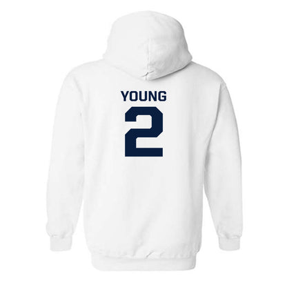 GWU - NCAA Baseball : Brett Young - Classic Shersey Hooded Sweatshirt-1