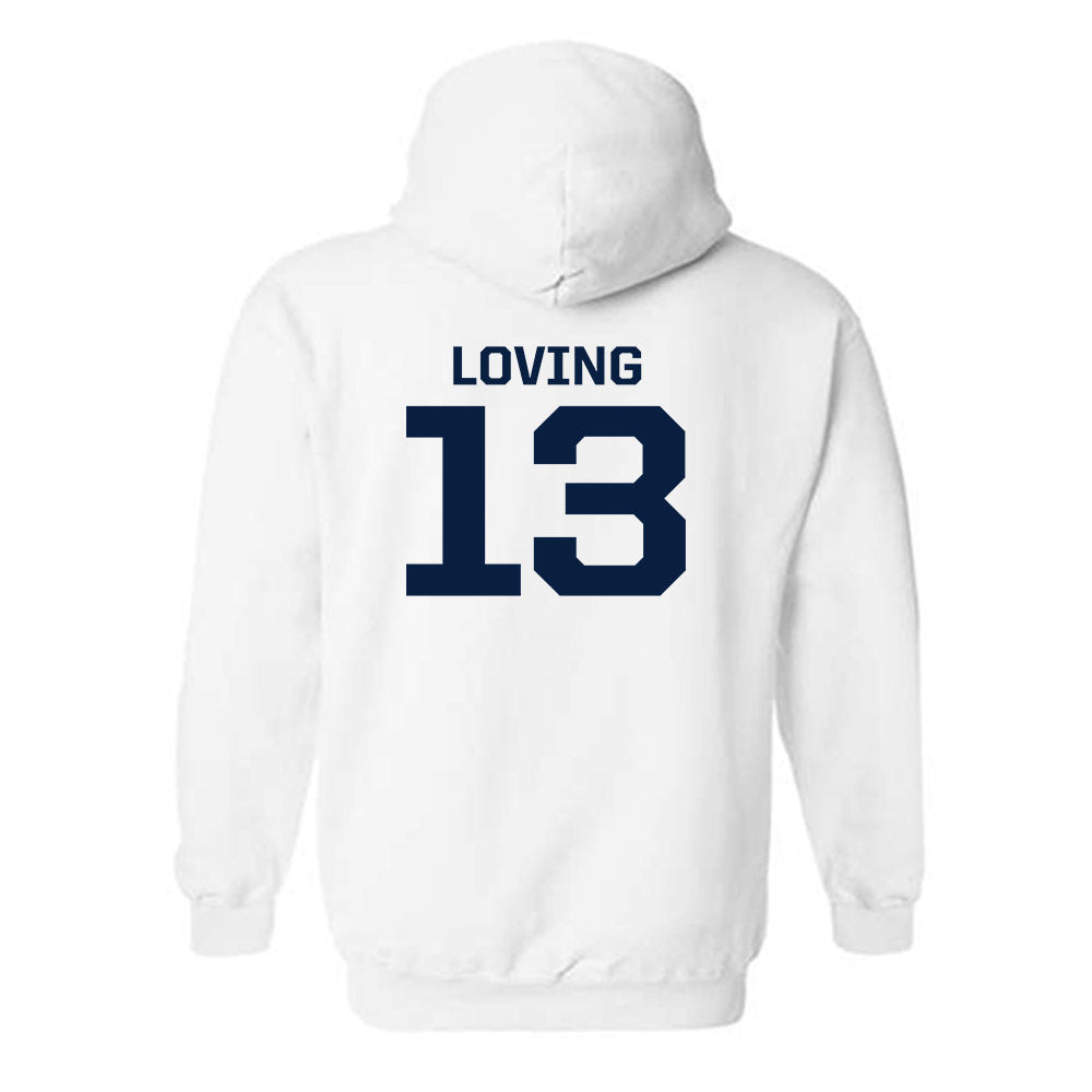 GWU - NCAA Women's Basketball : Caia Loving - Classic Shersey Hooded Sweatshirt-1