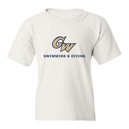 GWU - NCAA Men's Swimming & Diving : Gage Boushee - Classic Shersey Youth T-Shirt