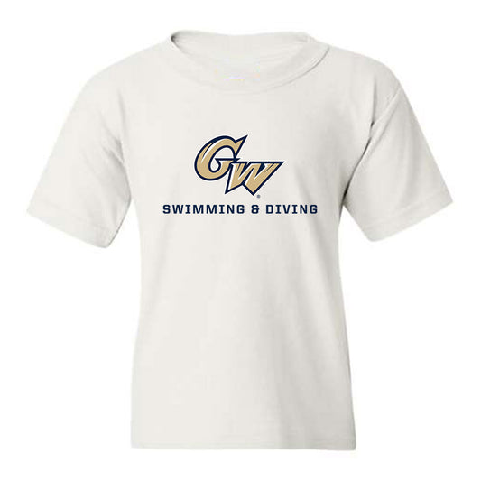 GWU - NCAA Men's Swimming & Diving : Gage Boushee - Classic Shersey Youth T-Shirt